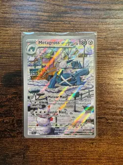 Metagross 178/162 - Illustration Rare - Temporal Forces - Pokemon Card - NM - Image 1