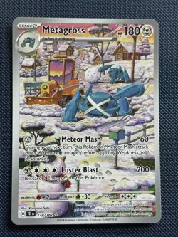 Pokemon Card - Temporal Forces Metagross Illustration Rare 178/162 NM/M - Image 1