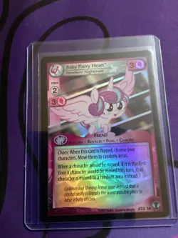 My Little Pony Collectible Card Game- Baby Flurry Heart, Newborn Nightmare - #25 - Image 2