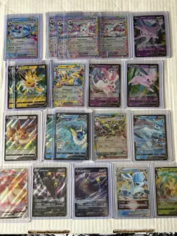 Pokemon Eeveelutions Lot Of 21 Cards! Umbreon! - Image 1