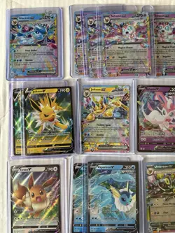 Pokemon Eeveelutions Lot Of 21 Cards! Umbreon! - Image 5