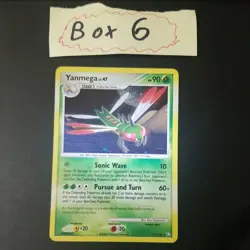 Yanmega Holo Rare 17/146 Diamond Pearl Legends Awakened LP Pokemon Card - Image 1