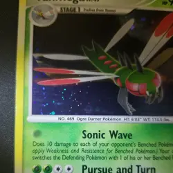 Yanmega Holo Rare 17/146 Diamond Pearl Legends Awakened LP Pokemon Card - Image 5