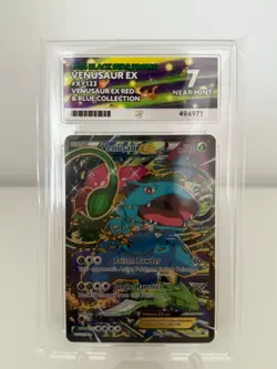Pokemon 2016 XY Black Star Venusaur EX Promo Card #XY123 - Image 1