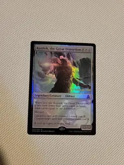 Kozilek, the Great Distortion Prerelease Cards Foil Lightly Played MTG - Image 1