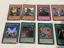 Yugioh Card Lot 1996 Holo 11 Card Lot TCG Yu-Gi-Oh Kazuki Takahashi Magic Cards - Image 2