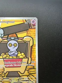 Pokemon: Gimmighoul Illustration Rare (IR) 198/182 Paradox Rift - Image 3