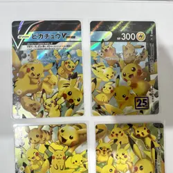 Pikachu V-Union 25th Anniversary - Japanese - Pokemon Card - NM - Image 2