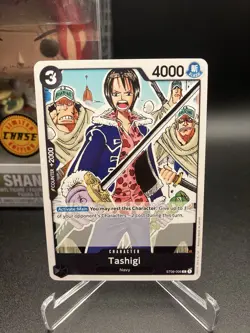 Tashigi - One Piece TCG English ST06-006 C NM Absolute Justice Marine Card - Image 1