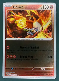 Ho-Oh 10/86 - Reverse Holo - Chaos Rising- Pokemon Cards - English NM - Image 1