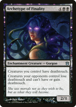 MTG Archetype of Finality BNG #58 Uncommon - Image 1