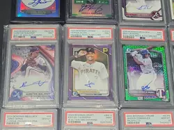 Lot Of (18) Slabs (5)PSA 10's (9)PSA 9's (1)PSA 6 (1)PSA DNA Auto (2) BGS 9.5/10 - Image 4