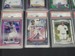 Lot Of (18) Slabs (5)PSA 10's (9)PSA 9's (1)PSA 6 (1)PSA DNA Auto (2) BGS 9.5/10 - Image 5