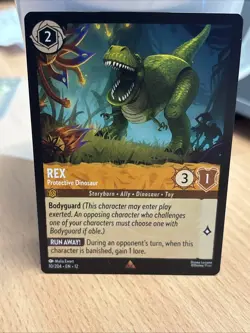 Disney Lorcana TCG Rex Wilds Unknown Rare Card 10/204 Non-Foil - Image 1