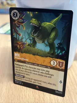 Disney Lorcana TCG Rex Wilds Unknown Rare Card 10/204 Non-Foil - Image 2