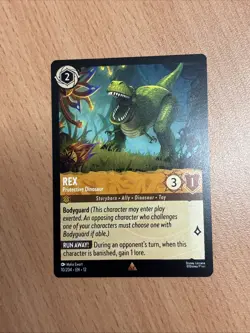 Disney Lorcana TCG Rex Wilds Unknown Rare Card 10/204 Non-Foil - Image 3