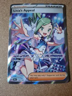 The Pokemon Company Pokemon TCG Lisia's Appeal 234/191 Surging Sparks UR Foil EN - Image 1