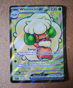 The Pokemon Company Pokemon TCG Whimsicott ex 157/086 Full Art Holo EN - Image 1