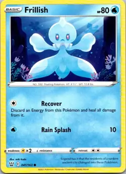 Frillish #041/163 | Common | SWSH05: Battle Styles - Image 1
