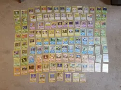 Lot Of 120 Vintage Pokemon Cards From Various Sets - Image 1