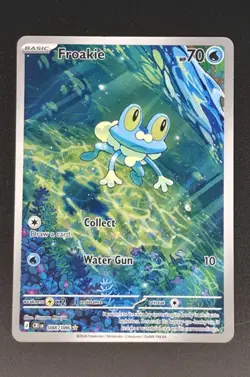 Pokemon TCG Froakie 088/086 illustration rare ME04 Chaos rising￼ - Image 1