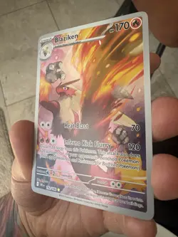 Pokemon TCG Blaziken 192/182 Destined Rivals Illustration - Image 2