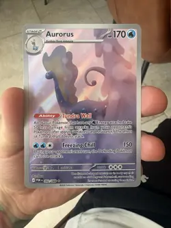 Aurorus 092/088 Pokemon TCG Perfect Order Illustration Rare Holo - Image 1