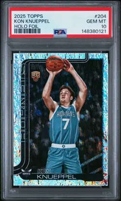 2025-26 Topps - Kon Knueppel (RC) - PSA 10🔥 - Holofoil - Image 1