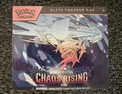 Pokemon TCG Mega Evolution—Chaos Rising Elite Trainer Box -New - description - Image 1