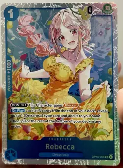 Rebecca OP15-053 Adventure on Kami's Island One Piece TCG Foil NM - Image 1