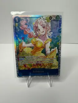 Rebecca OP15-053 Super Rare Adventure on Kami's Island One Piece Foil Near Mint - Image 1