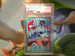 2025 ONE PIECE JPN OP14 #040 JINBE ALTERNATE ART PSA 10 (Q949 - Image 1