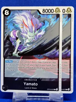 2x Yamato OP16-097 R | The Time of Battle | One Piece TCG | EN - Image 1