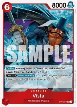 Vista Foil R The Time of Battle OP16-011 NM - Image 1