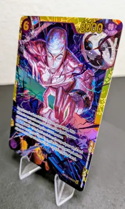 Enel OP15-118 SEC Secret Rare Rainbow Foil 8000 Power One Piece TCG NM - Image 3