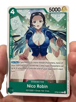 Nico Robin OP09-033 (Reprint) Premium Booster -The Best- Vol. 2 One Piece NM - Image 2