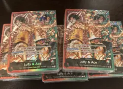 (5) ONE PIECE ENGLISH ST-30 Starter Deck EX Luffy & Ace BRICK ONLY SEALED Lot - Image 1