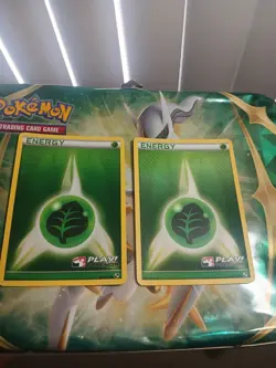 Grass Energy - (Play! Pokemon) 105/114 League & Championship Cards Holo - Image 1