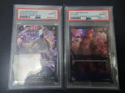 SHANKS, LUFFY One Piece KOREAN EVENT TOP PSA10 - Image 1