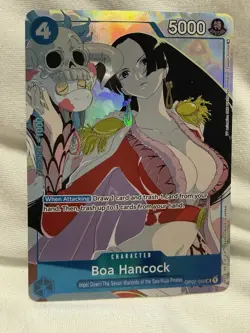 One Piece Boa Hancock OP02-059 Impel Down Special Holo EN - Image 2