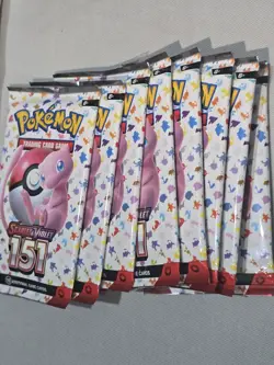 Pokemon TCG Scarlet & Violet 151 Booster Pack English. Factory Sealed 9 Packet - Image 2