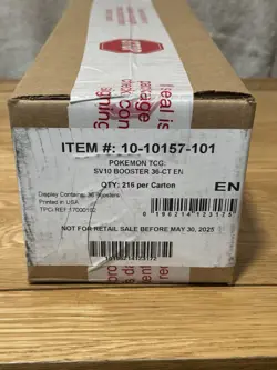 Pokemon Destined Rivals Booster Box Sealed Case Of 6 Booster Boxes - Image 2