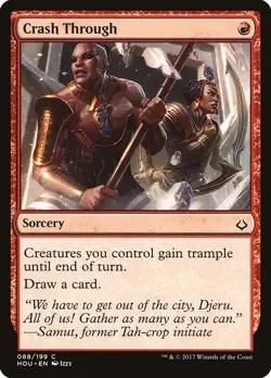 [MTG] Crash Through (088) (HOU) LP-HP - Image 1