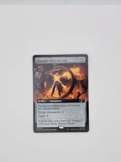 MTG Unstable Molecule Suit (Extended Art) - 457 - Commander: Marvel Super Heroes - Image 1