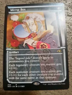 MTG Magic the Gathering Mirror Box (403/606) Kamigawa Neon Dynasty LP - Image 1