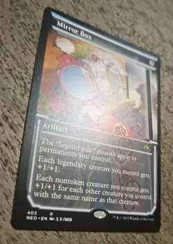 MTG Magic the Gathering Mirror Box (403/606) Kamigawa Neon Dynasty LP - Image 2