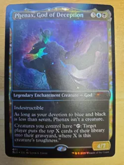 Phenax, God of Deception NM Secret Lair Drop 075 MTG Magic the Gathering Foil - Image 1