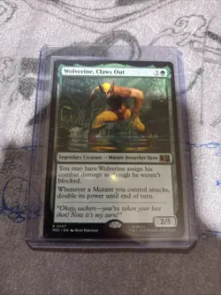 MTG Marvel Super Heroes Wolverine, Claws Out Regular NM - Image 1