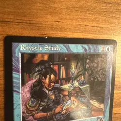 MTG Rhystic Study - MP - Prophecy Magic the Gathering Card #045 - Image 2