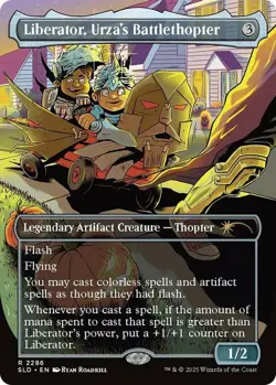 MTG Liberator, Urza's Battlethopter (2286), NM-Mint, English Secret Lair Drop Se - Image 1